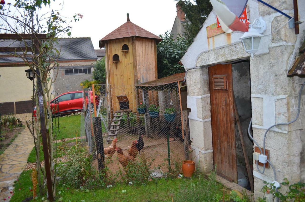 Maison D'Autrefois Mareau-aux-Prés Esterno foto